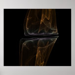 Fractal Art - Stellar X-Ray Poster