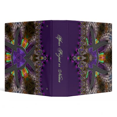 Fractal Artistry 01 Binder by Paperstation