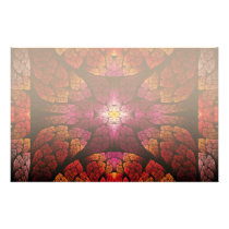 Fractal - Aztec - The all seeing eye stationery