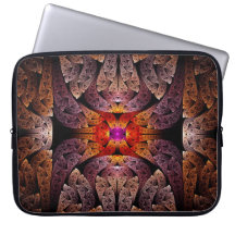 Fractal - Aztec - The Aztecs Laptop Computer Sleeve