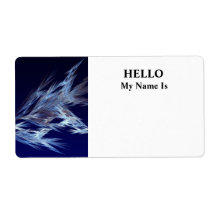 Fractal - Birds in Flight Custom Shipping Label