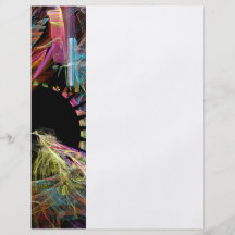 Fractal - Black Hole Full Color Flyer