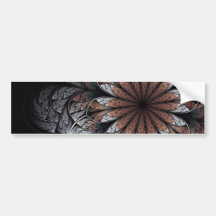 Fractal Bumpersticker: Winter II Bumper Stickers