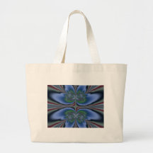 Fractal_ButterFliesNFlowers8 Tote Bags