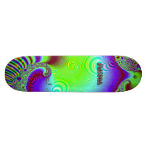 Fractal C~09 Triptych #1 Sick Stick Pro Skateboard