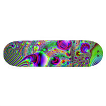 Fractal C~09 Triptych #3 Sick Stick Pro Skateboard