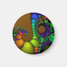 Fractal Circles and Bubbles Magnets