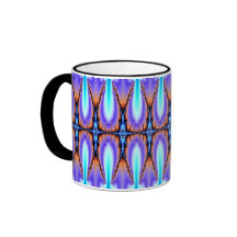 Fractal Cross Coffee Mugs