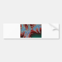 Fractal digital art bumper sticker