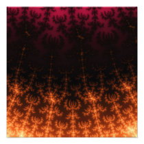 Fractal Dusk Photographic Print