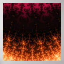 Fractal Dusk Print