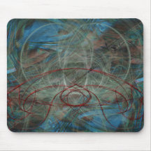Fractal Fireplace Mousepad