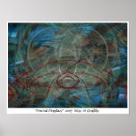 Fractal Fireplace posters