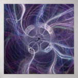 Fractal Flame : ring ghost II Print