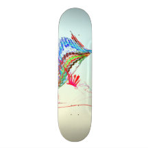 Fractal - Flying Bird Skate Board