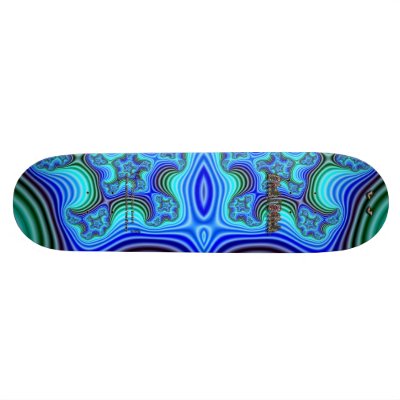 Fractal FS~11 Triptych-3 Sick Stick Pro Skateboard by Madfrax