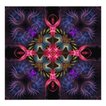 Fractal Geometry Quadra Art Photo