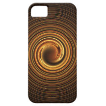 Fractal Golden Spiral Case Mate iPhone 5 Cases