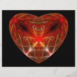 Fractal - Heart - Open heart Flyers