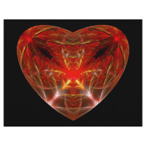 Fractal - Heart - Open heart flyers