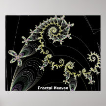 Fractal Heavens A Touch Of Julia Print