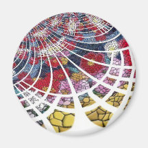 Fractal Image Abstract Art Magnet