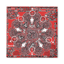 "FRACTAL INFINITY" ART MAGNET