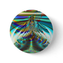 Fractal inner worlds pinback buttons