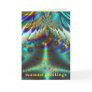 Fractal inner worlds seasons greetings cards