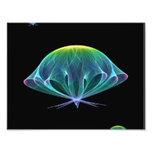Fractal Jellyfish Art Photo