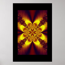 Fractal Mandala 6 Poster