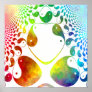 Fractal Mandelbrot Yin Yang Wall Enhancer