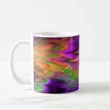 Fractal Marble Coffee Mug