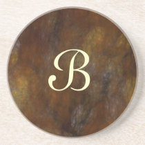 Fractal Marble Series-9---Brn coaster--1 of coasters