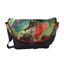 Fractal Nebulae 3 Messenger Bag