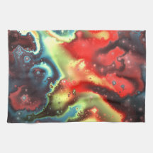 Fractal Nebulae 7 Kitchen Towel