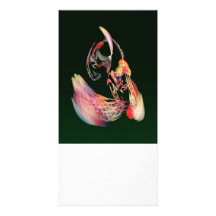 Fractal - Parrot Photo Greeting Card