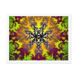 Fractal reflections postcard