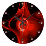 FRACTAL ROSE , red ,black