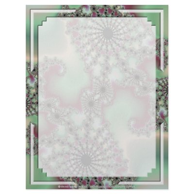 Fractal S~09 Custom Letterhead 03 - 8.5" x 11" by Madfrax