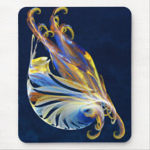 Fractal - Sea Creature Mousepads