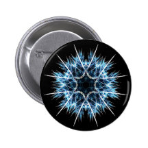 Fractal snowflake pin