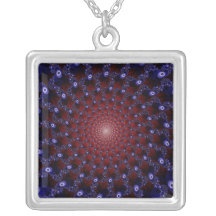 Fractal Spiral Pattern BR Necklace
