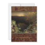 Fractal Sunrise Medium Party Invitations