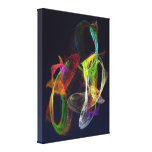 Fractal - Tropical Fish Canvas Print