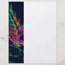 Fractal - Winged Dragon Flyer Design