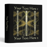 Fractal with brown and black colours. vinyl binder