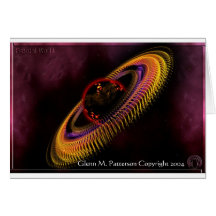 Fractal World Greeting Card