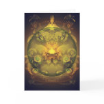 Fractal Xmas bauble Cards