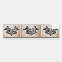 Fractale 1 de Rorschach Autocollants Pour Voiture
